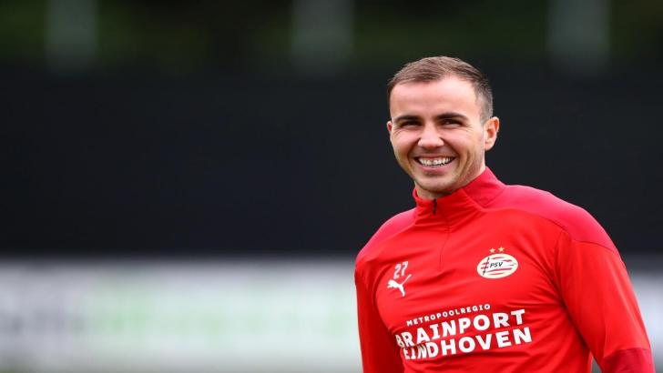 PSV forward Mario Gotze
